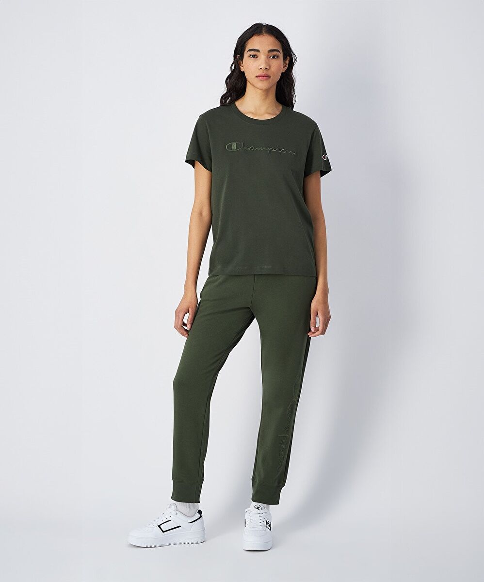 Champion Script Shop Rib Cuff Pants