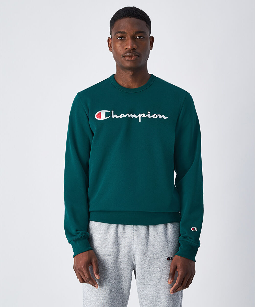 Champion Script Shop Crewneck Sweatshirt