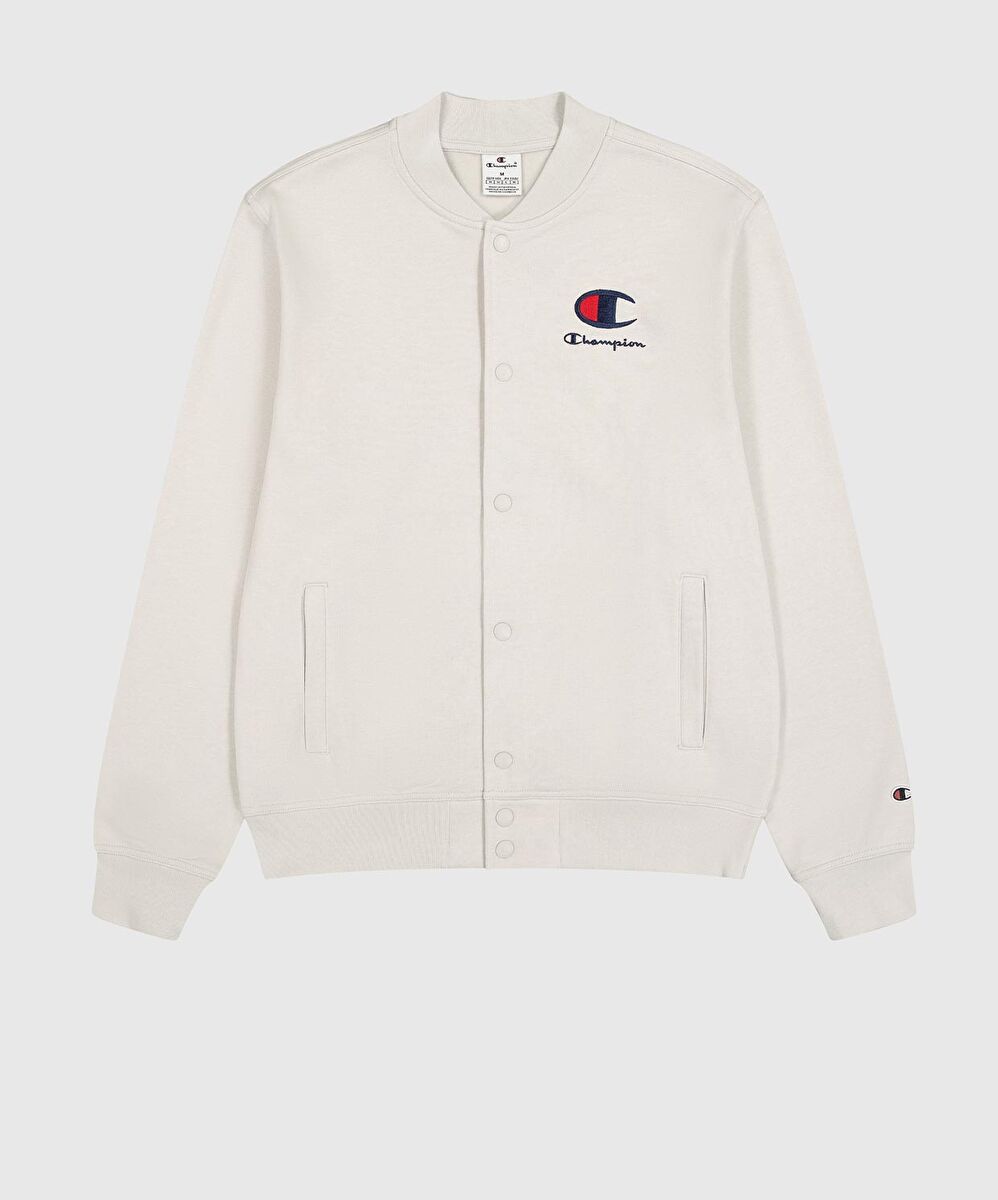 Champion Script Shop Bomber Sweatshirt