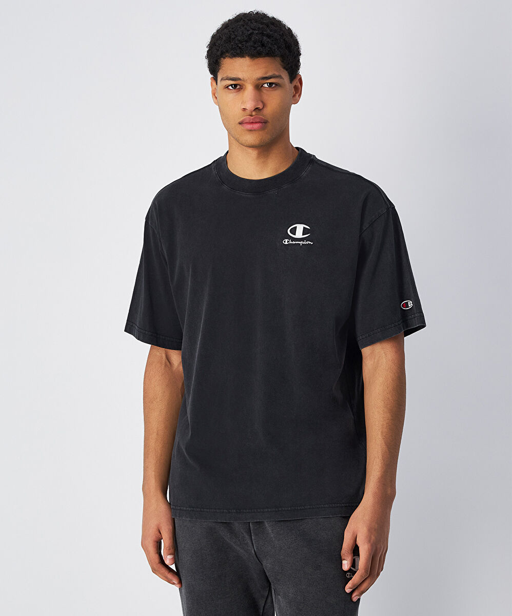 Champion Icons Plush Wash Crewneck T-Shirt