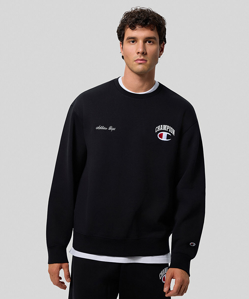 Champion Street Varsity Crewneck Sweatshirt