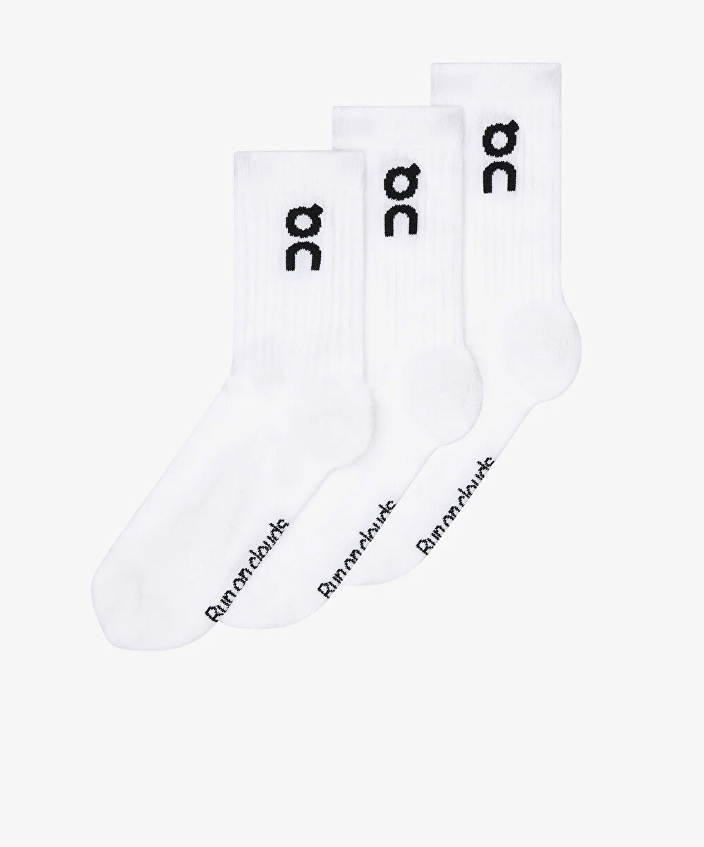 On Logo Sock High 3lü Paket