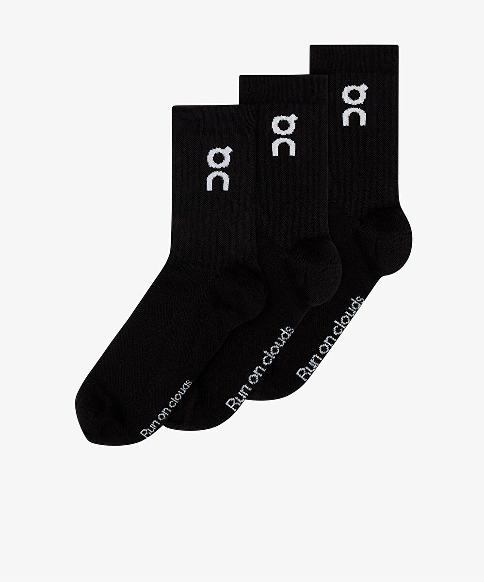 On Logo Sock High 3lü Paket