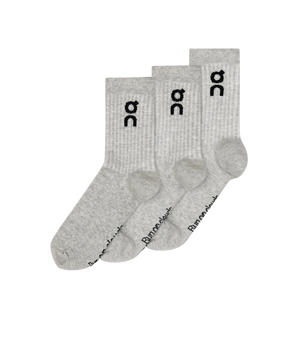 On Logo Sock High 3lü Paket