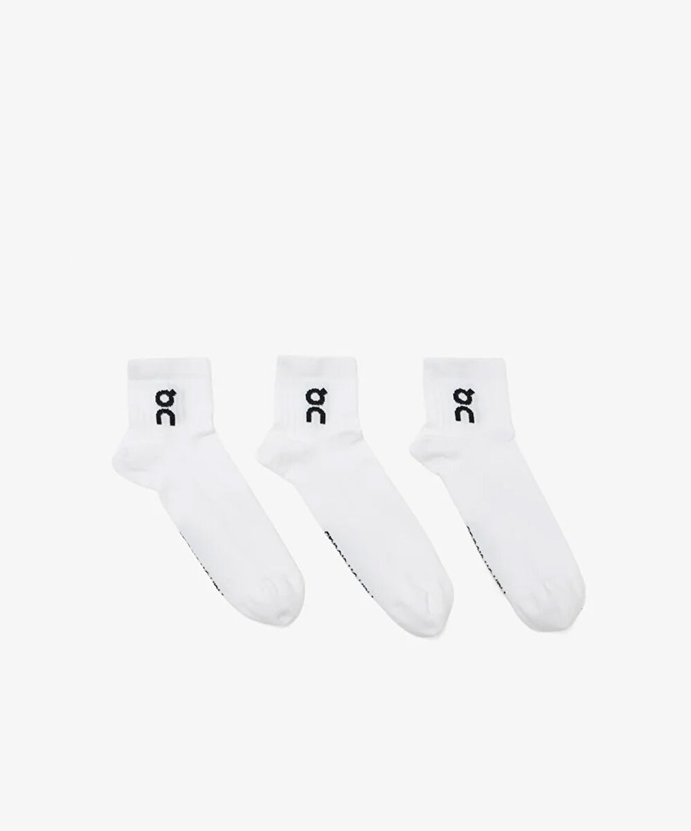 On Logo Sock Mid 3lü Paket