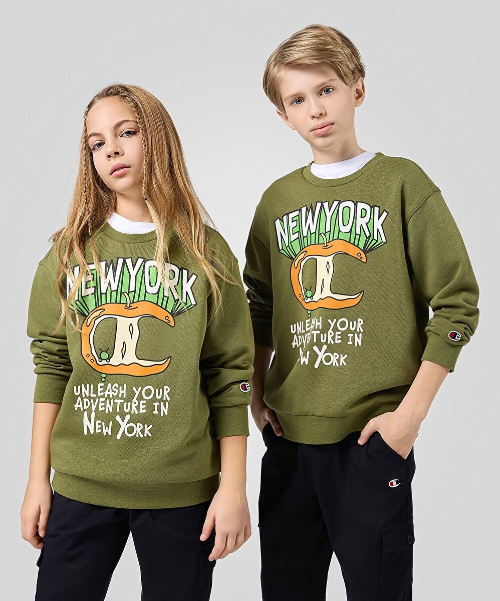 Champion Play With Graphics Crewneck Sweatshirt