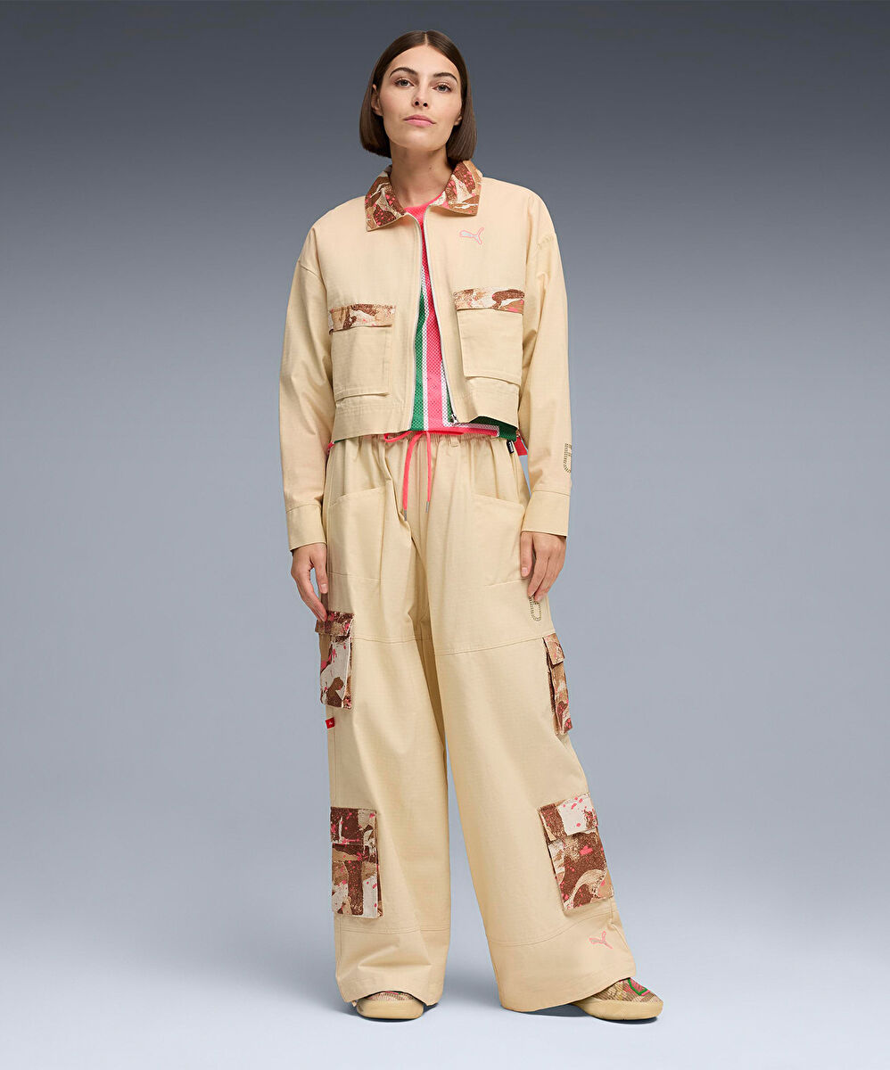 Puma Flau Jae All Over Print Cargo Pants