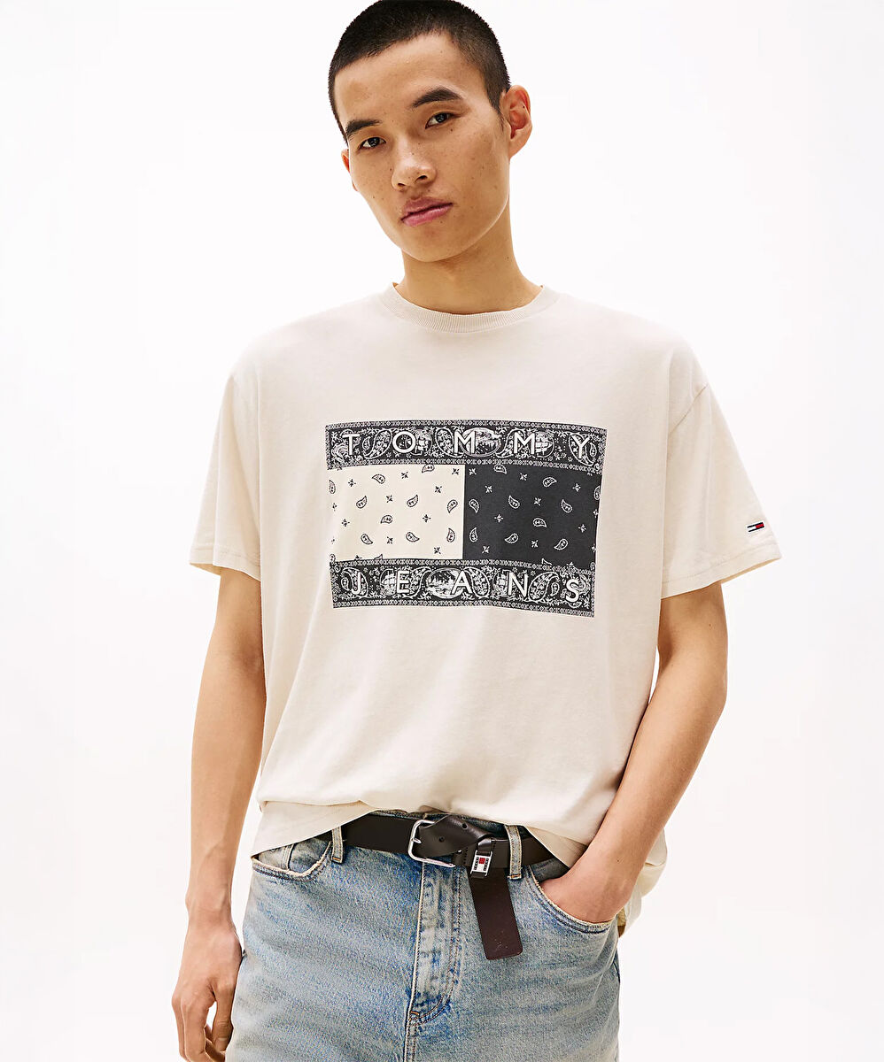 Tommy Hilfiger Paisley Flag T-Shirt