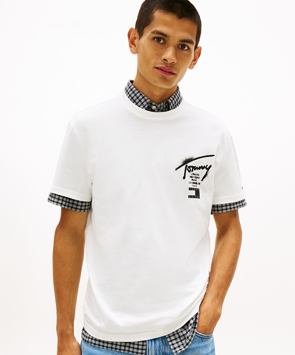 Tommy Hilfiger Regular City Sign T-Shirt