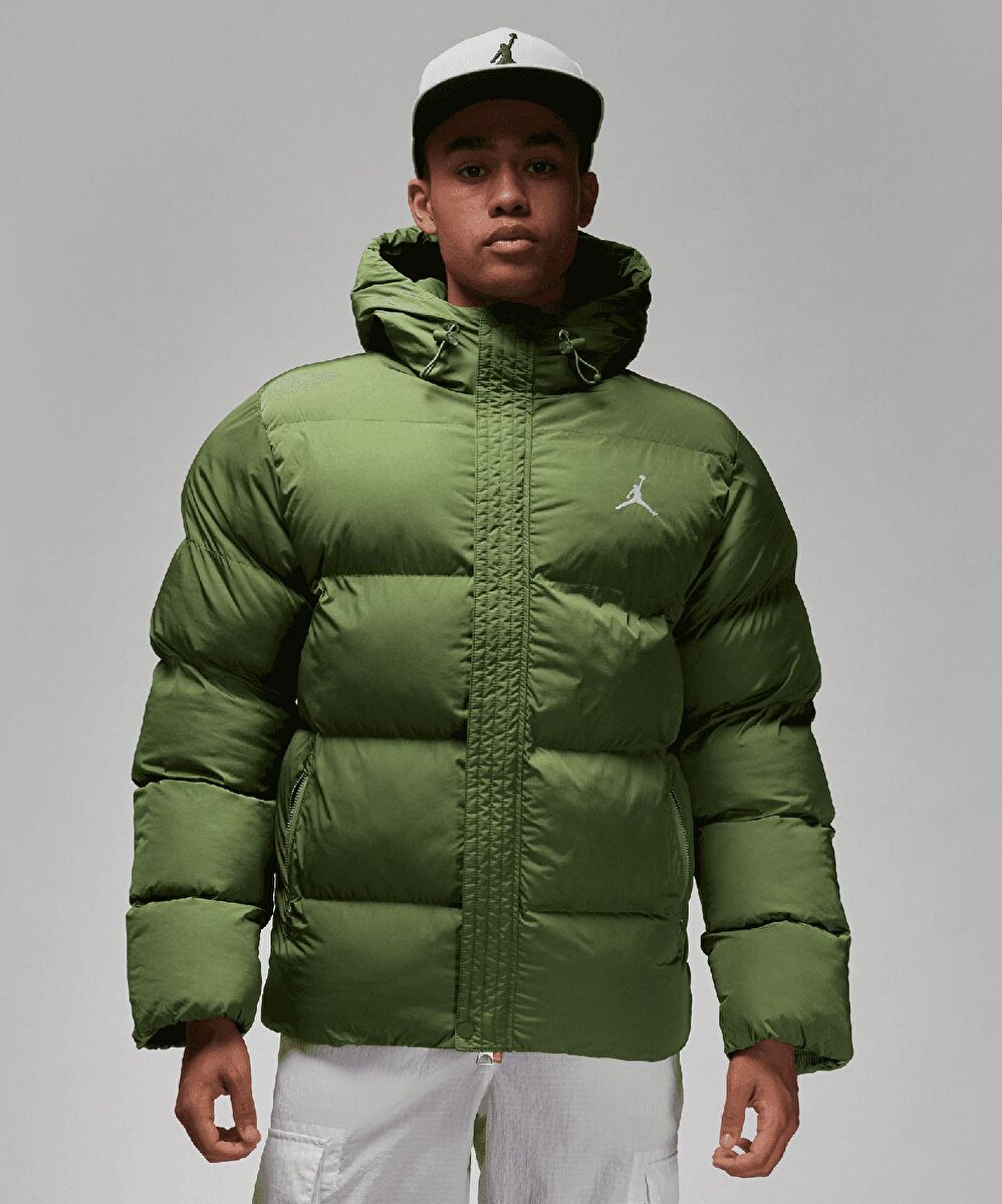 Jordan Essentials Hip Length Hooded Puffer