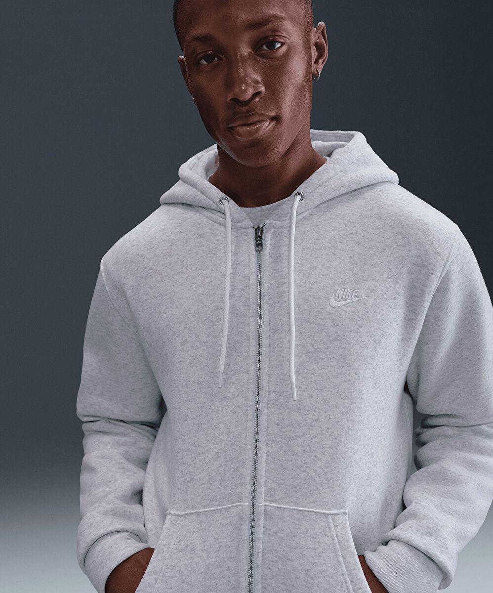 Nike Club Full-Zip Fleece Hoodie