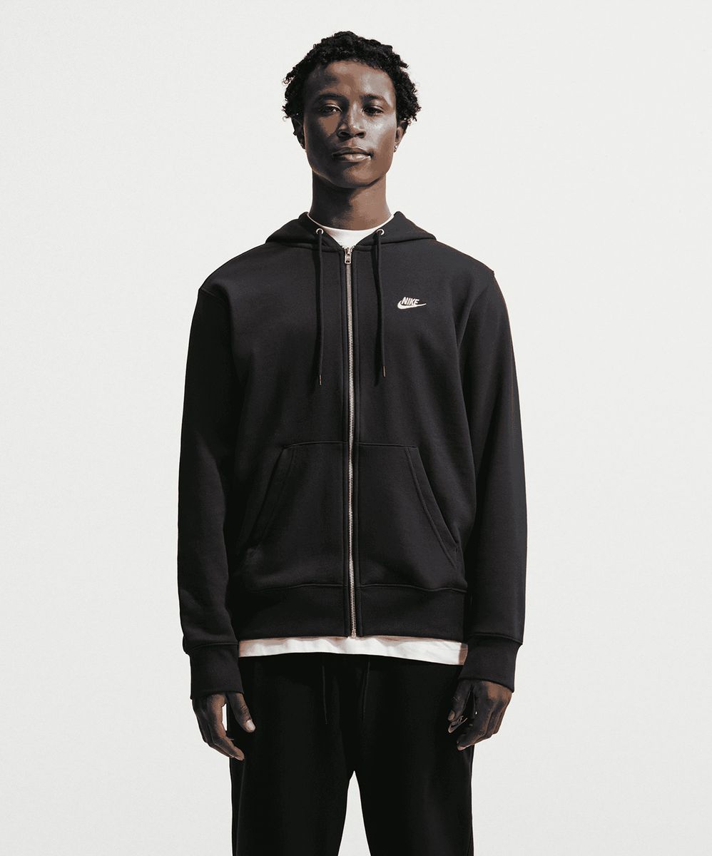 Nike Club Full-Zip French Terry Hoodie