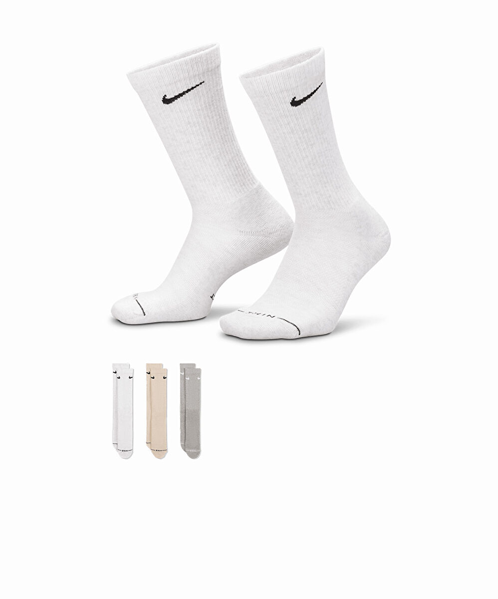 Nike Everyday Elevated Crew Socks 3’lü Paket