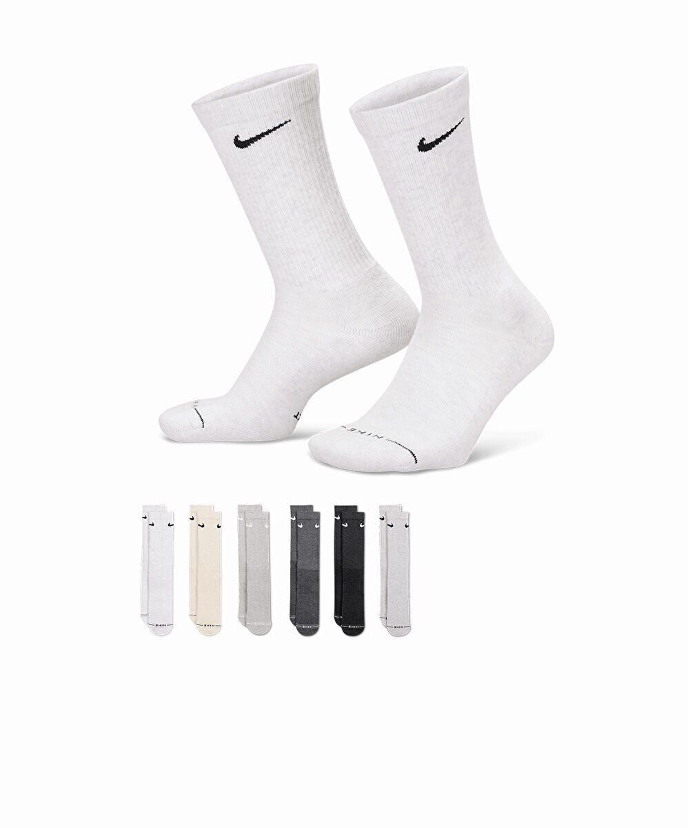 Nike Everyday Elevated Crew Socks 6’lı Paket