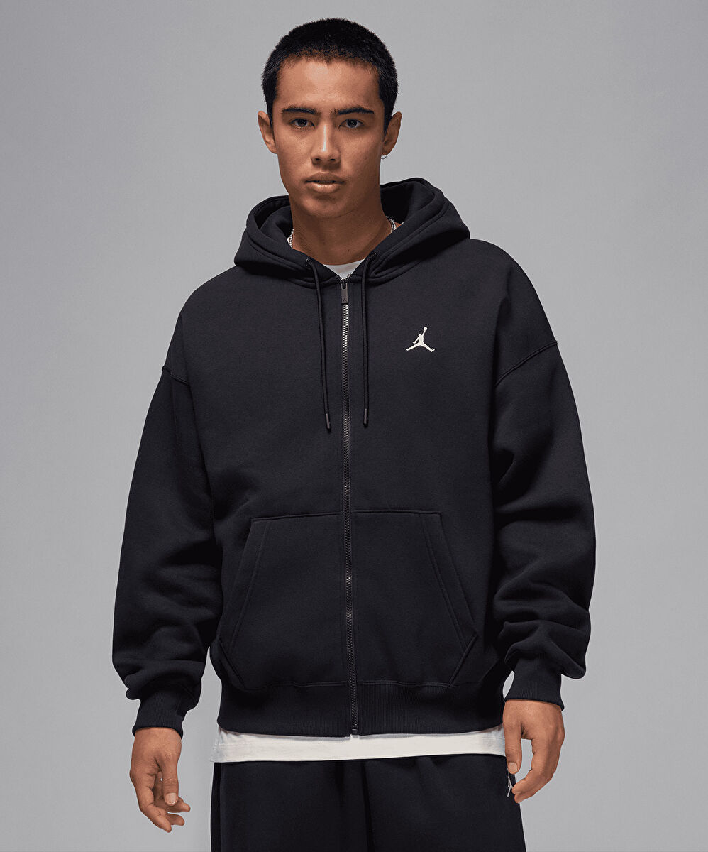 Jordan Brooklyn Fleece Oversized Full-Zip Hoodie