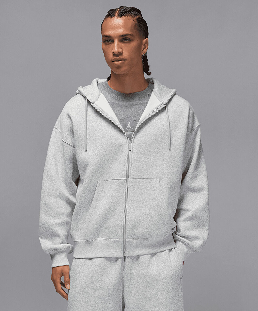 Jordan Brooklyn Fleece Oversized Full-Zip Hoodie