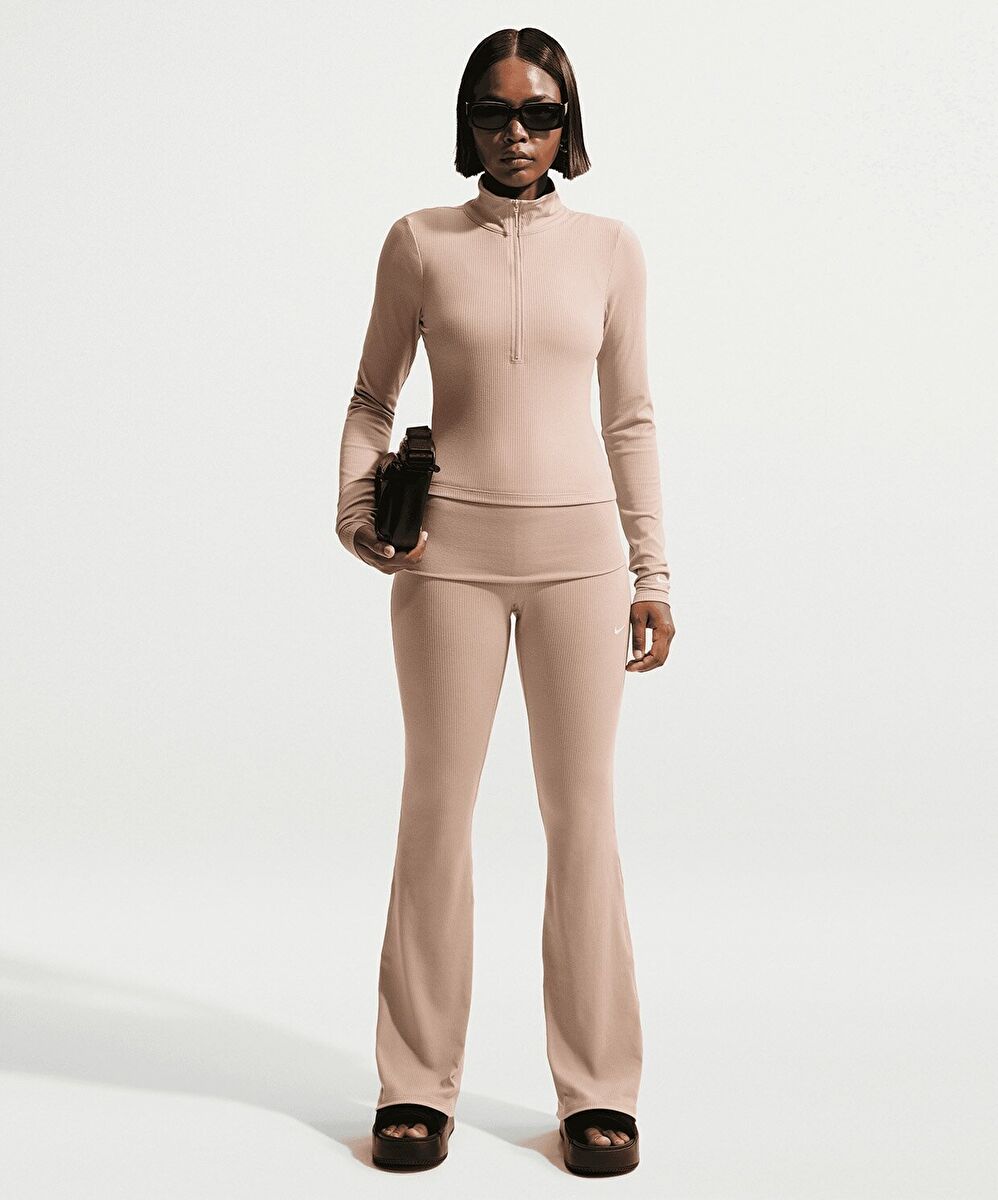 Nike Sportswear Chill Knit Mid-Rise Tight Ribbed Pants