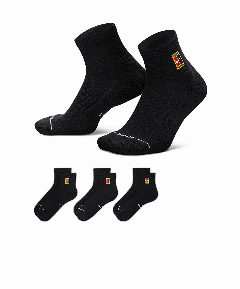 Nike Everyday Elevated Ankle Socks 3’lü Paket