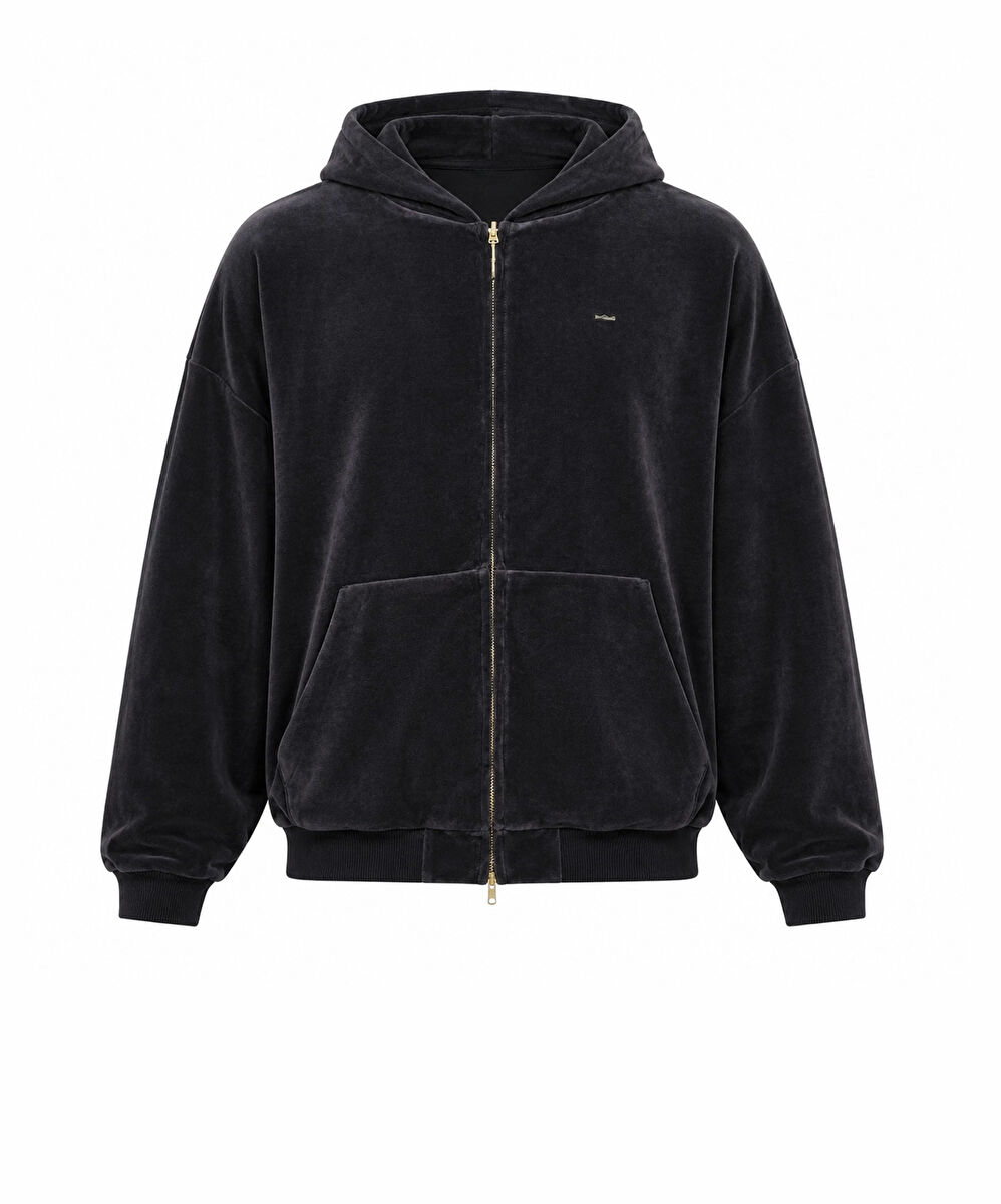 Nike LeBron Velour Full-Zip Basketball Hoodie