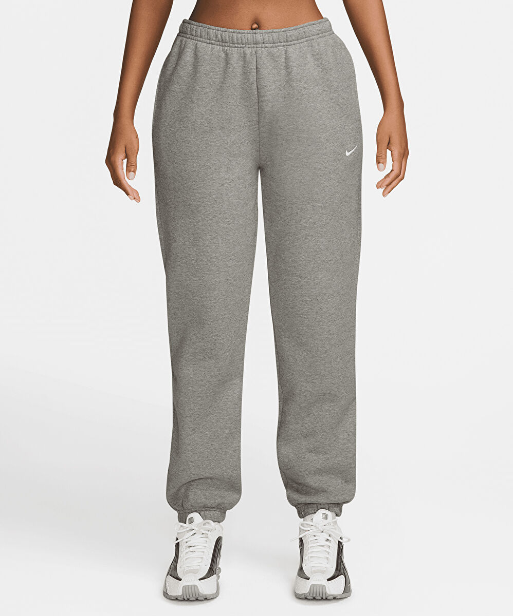 Nike Studio Fleece Mid-Rise Cuffed Pants