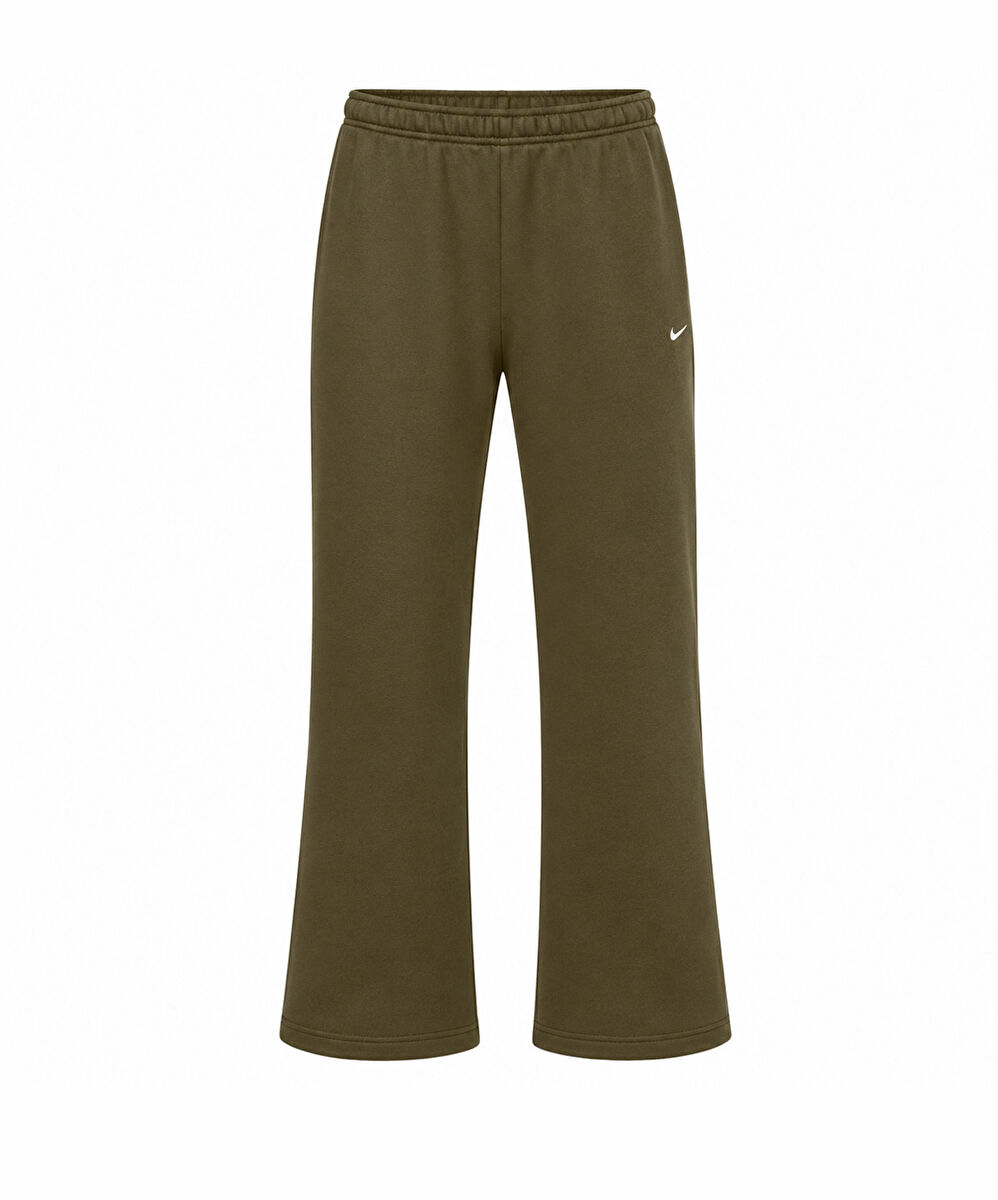 Nike Studio Fleece Mid-Rise Open-Hem Pants