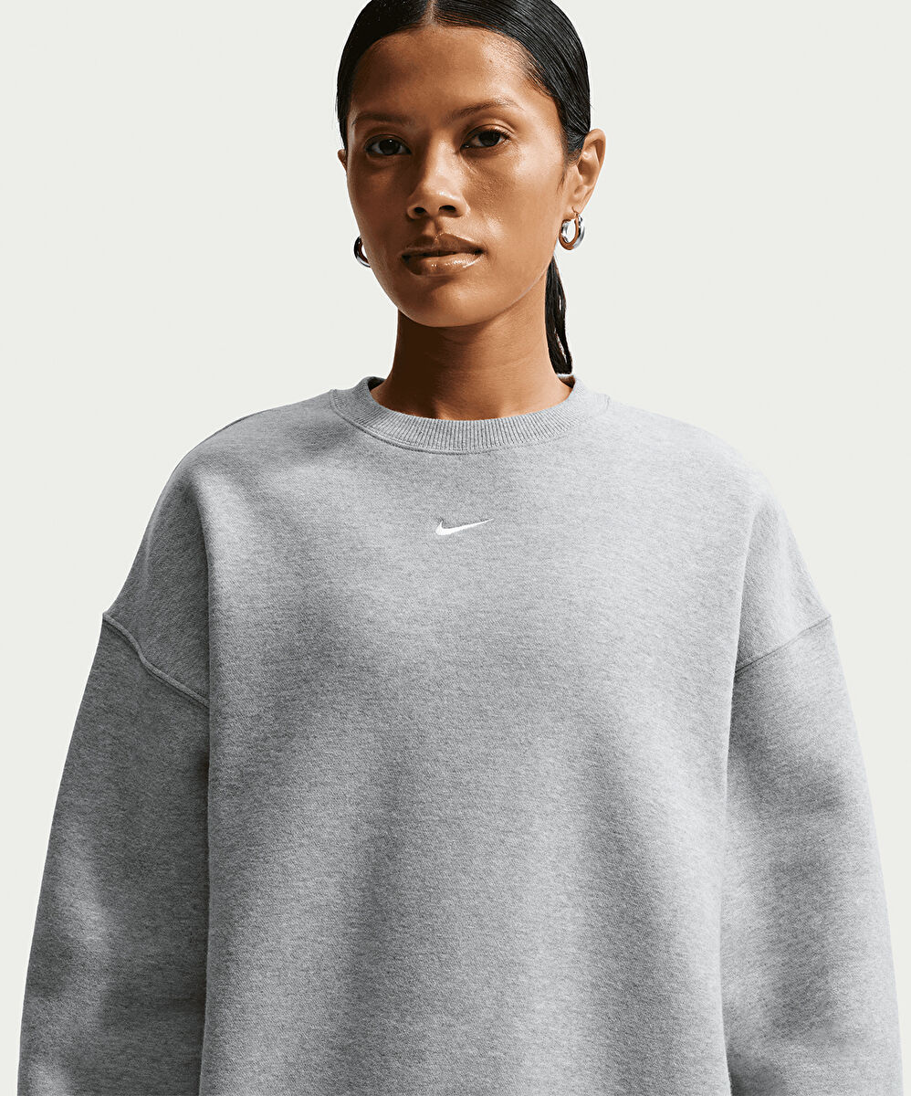 Nike Studio Fleece Crew-Neck Sweatshirt
