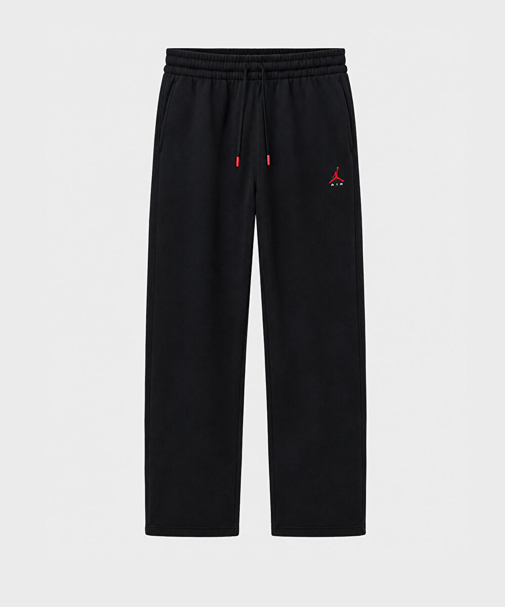 Jordan Brooklyn Statement Fleece Open-Hem Pants