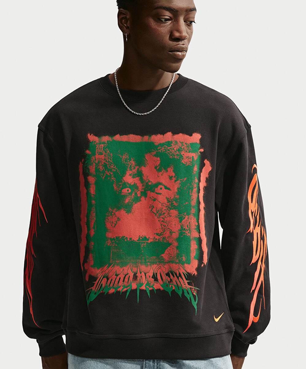 Nike Fleece Crew-Neck Sweatshirt