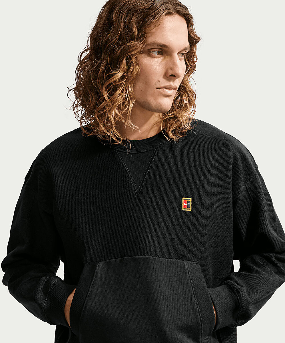 Nike Club Rules French Terry Crew-Neck Sweatshirt