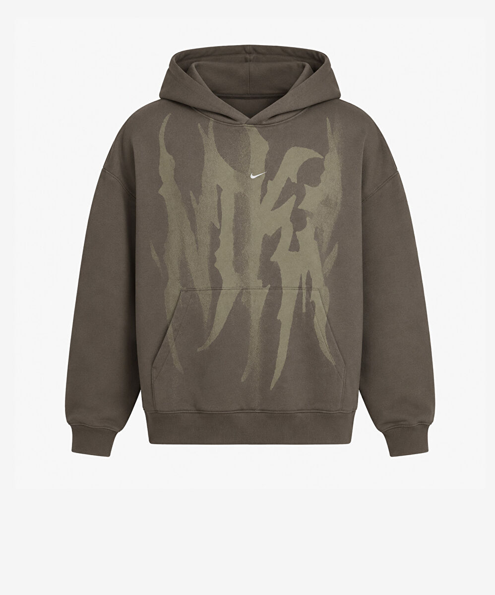 Nike Standard Issue Brushed Pullover Basketball Hoodie