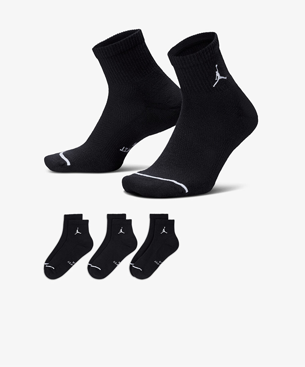 Jordan Everyday Elevated Ankle Socks 3lü Paket