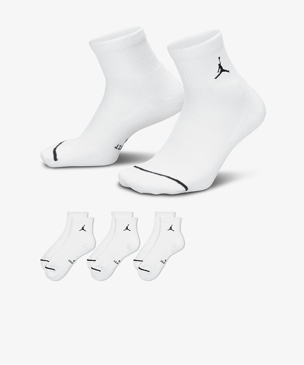 Jordan Everyday Elevated Ankle Socks 3lü Paket