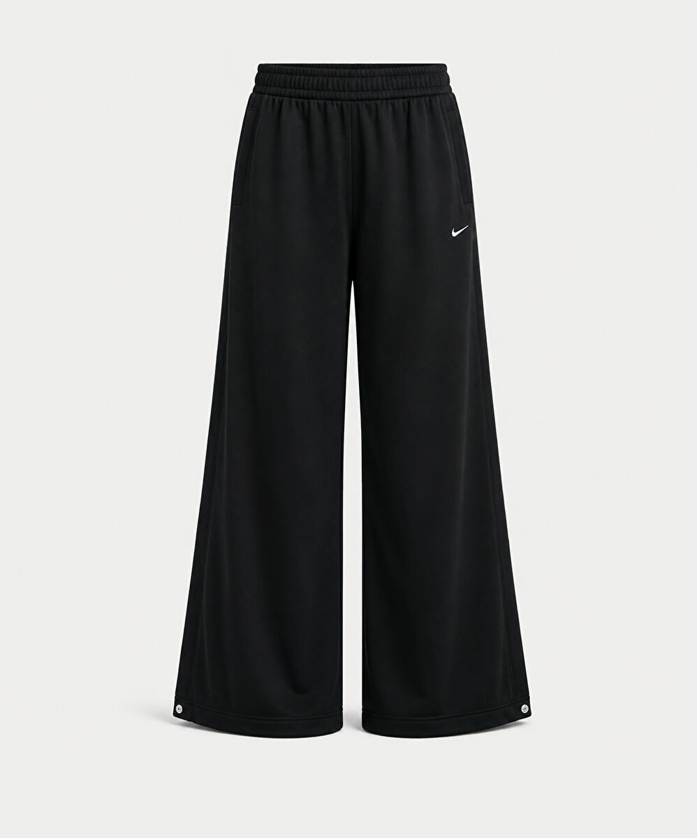 Nike Studio Fleece Mid-Rise Pleated Pants