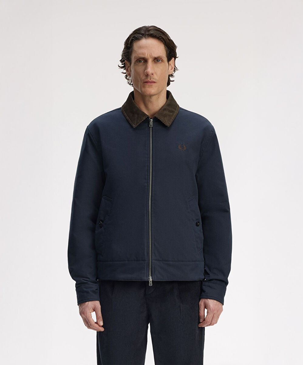 Fred Perry Cotton Caban Jacket