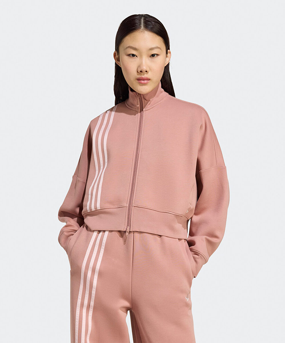 adidas Off Placed 3-Stripes Zip Up