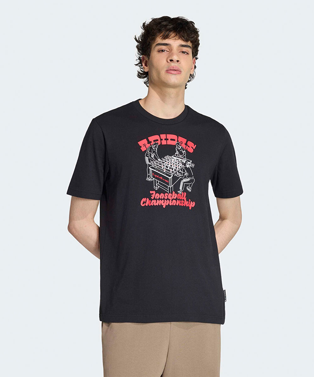 adidas Novelty Foosball Graphic T-Shirt