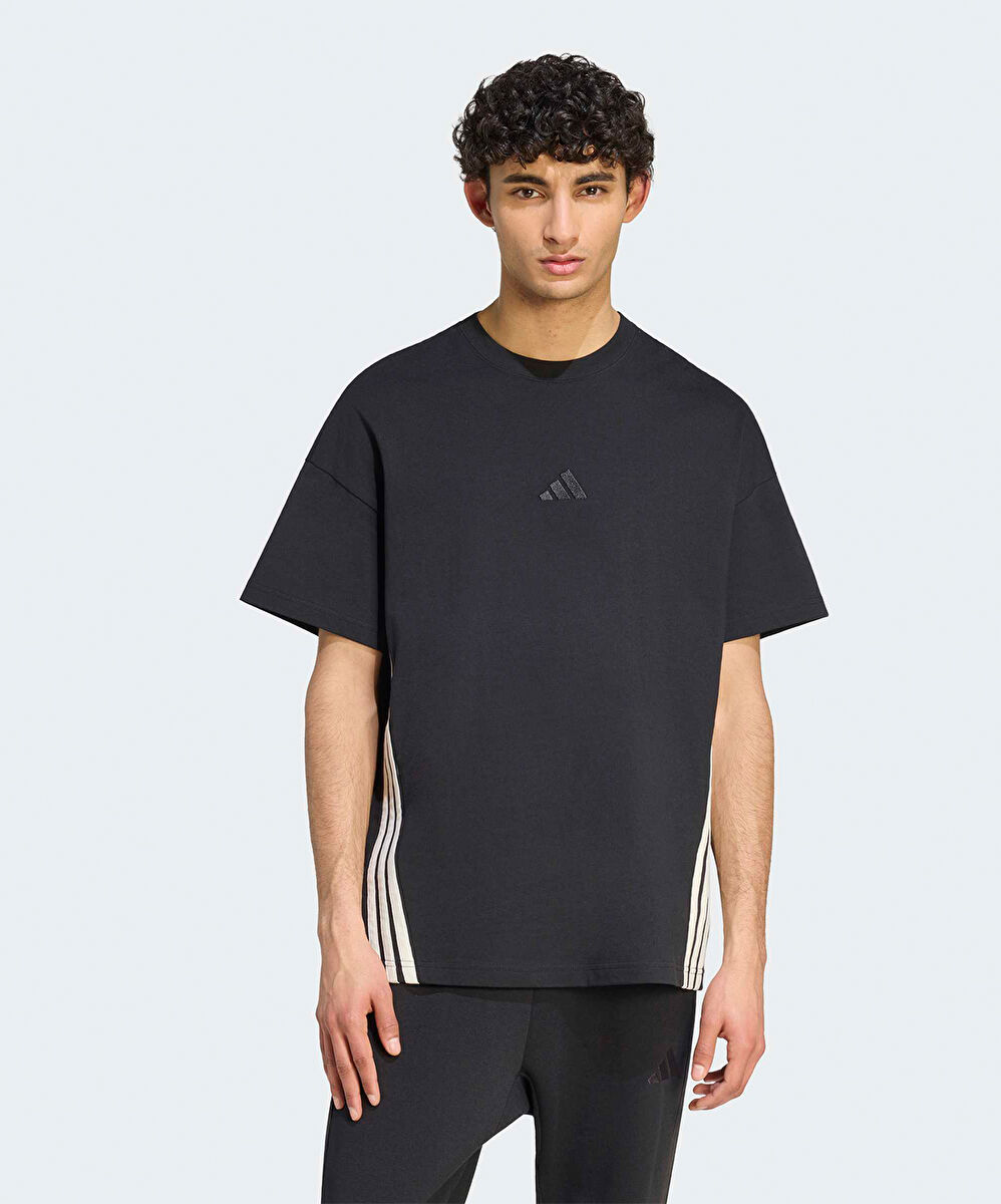 adidas Kit 3-Stripes Loose T-Shirt