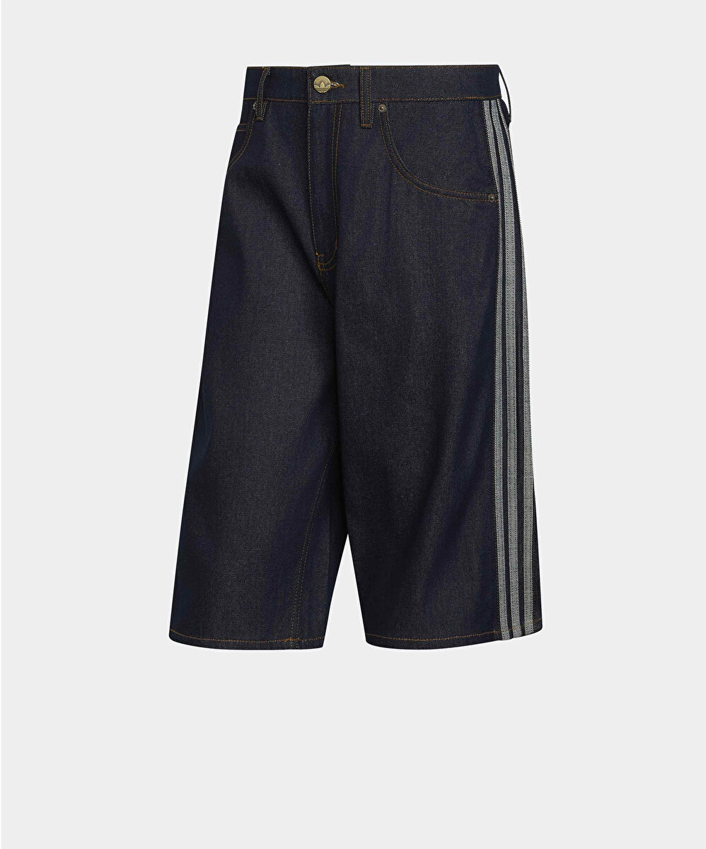 adidas Firebird Adicolor Jorts Mid Rise Straight Leg