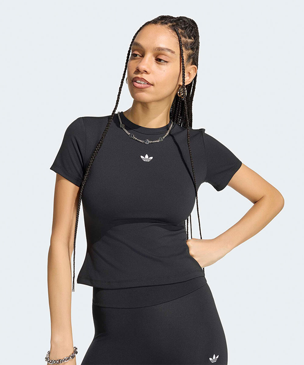 adidas Essentials Polyester Short Sleeve T-Shirt