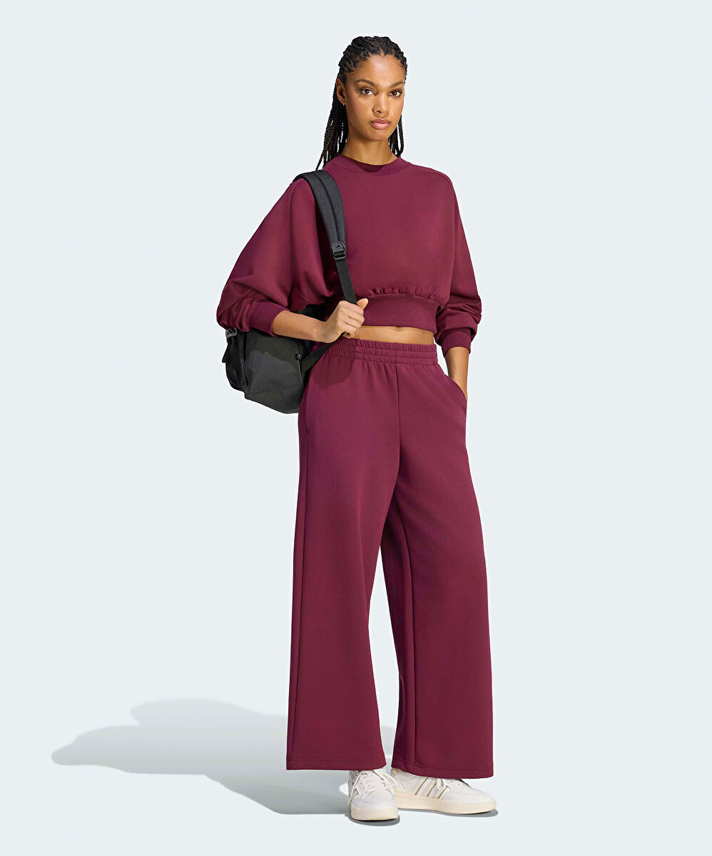 adidas Soft Lux Straight Leg Tracksuit Bottoms