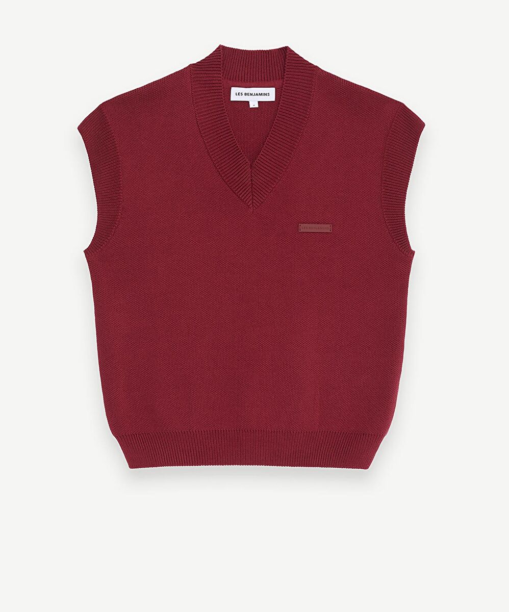Les Benjamins Knit Vest 301