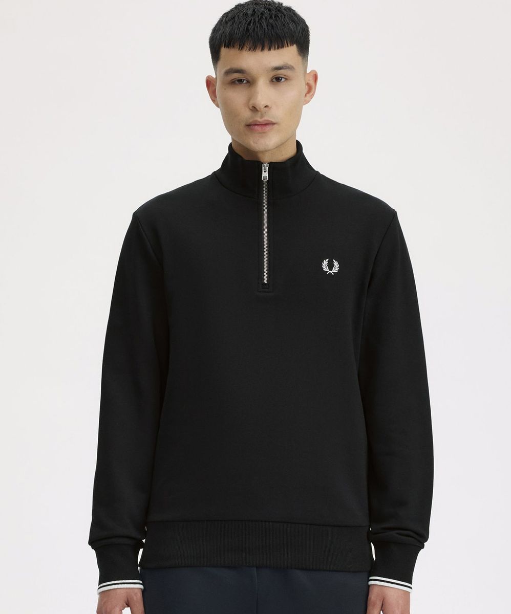 Fred Perry Half Zip Sweatshirt