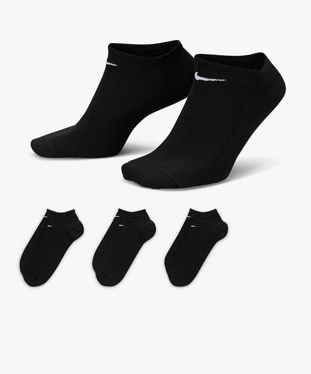 Nike Lightweight Training No-Show Socks 3'lü Paket