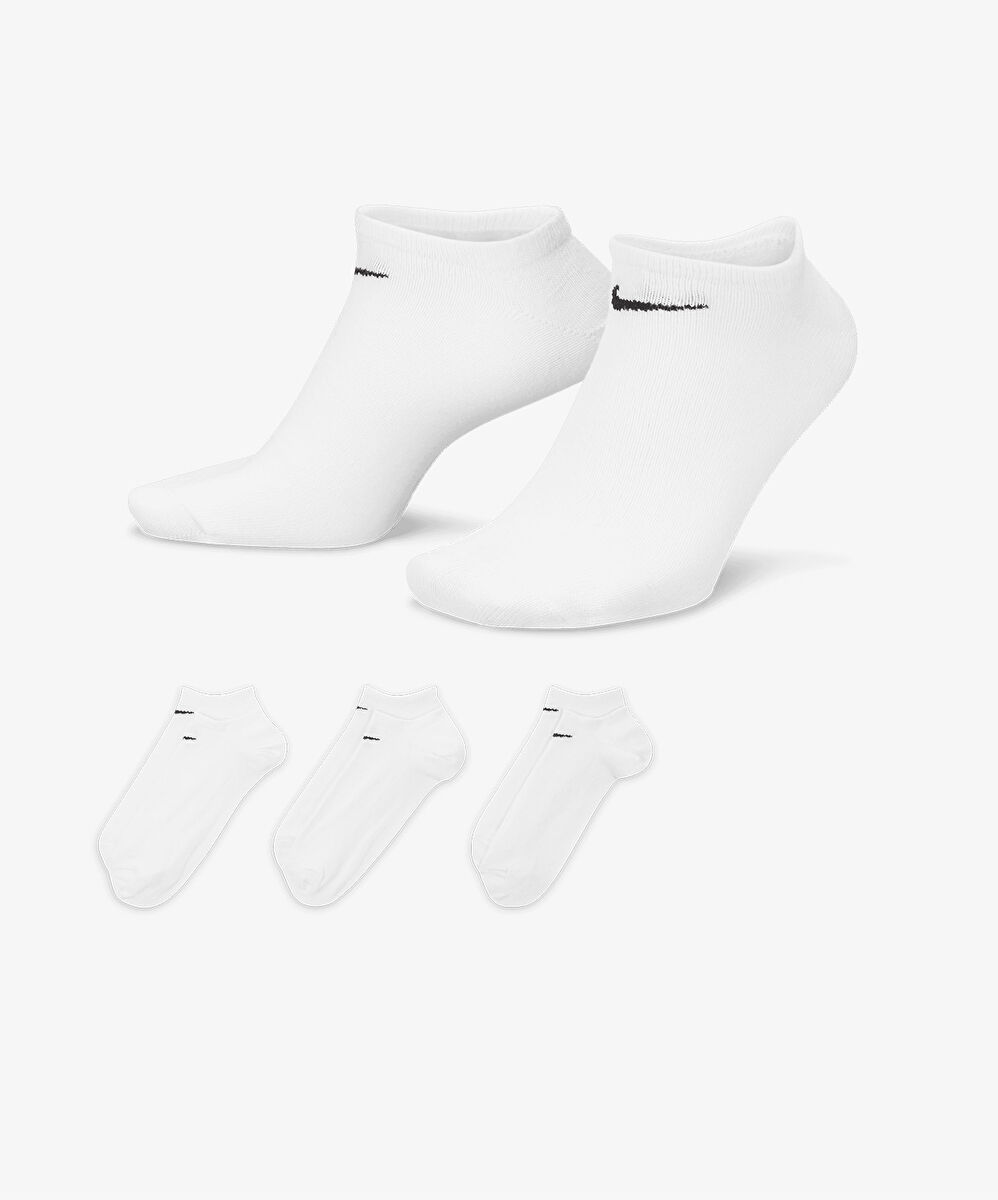 Nike Lightweight Training No-Show Socks 3'lü Paket