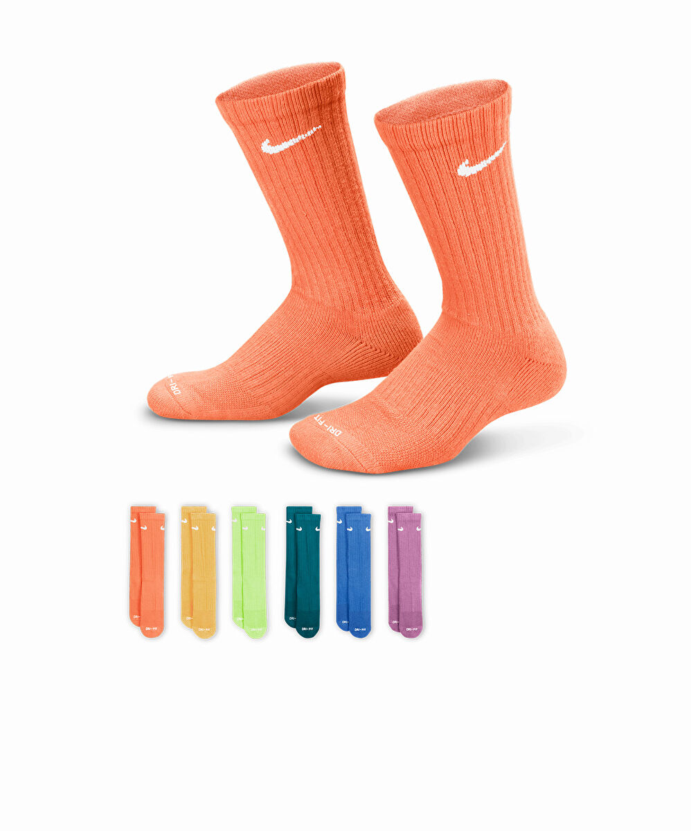 Nike Everyday Cushioned Crew Socks 6lı Paket