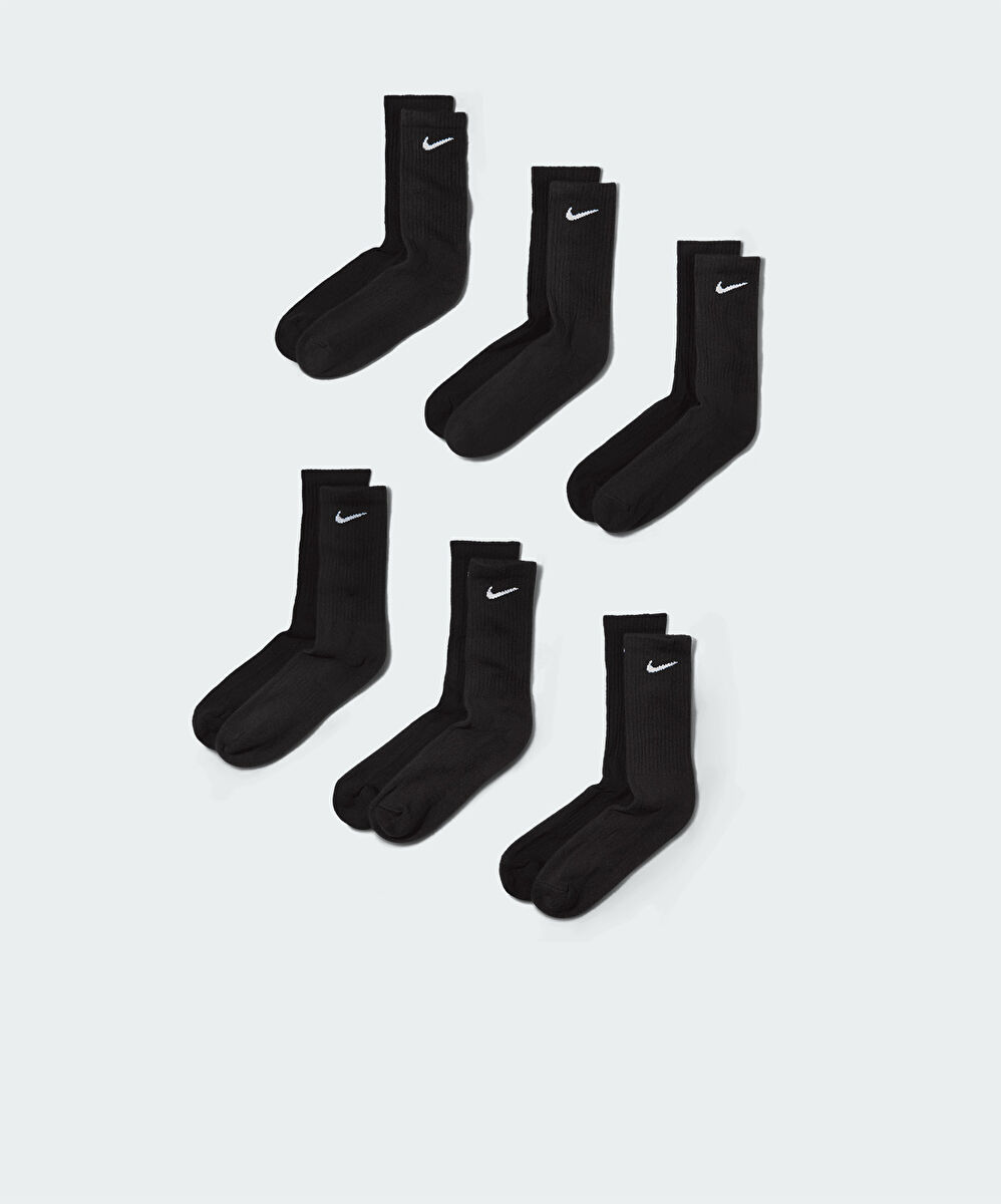 Nike Everyday Cushioned Training Crew Socks 6'lı Paket