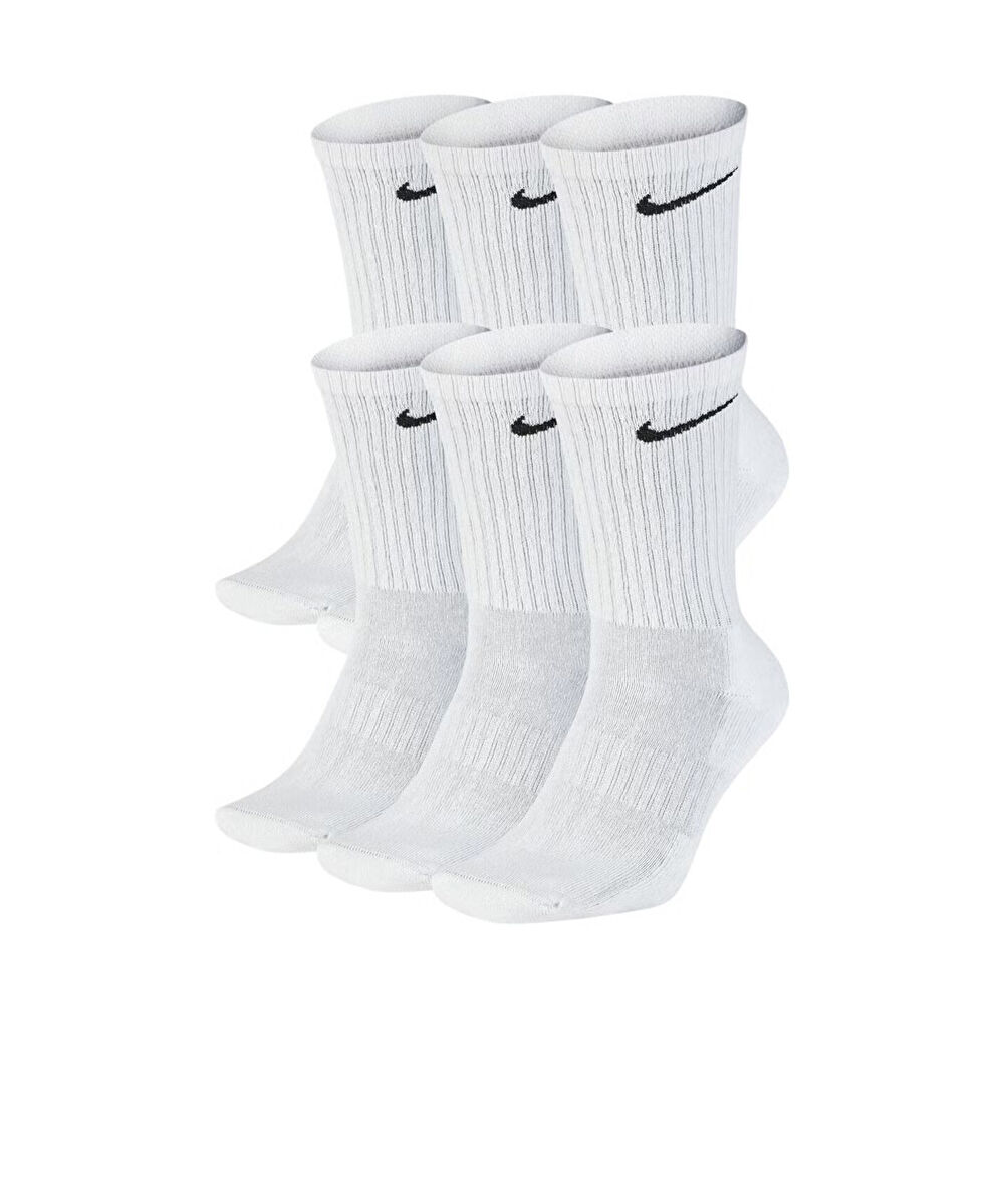 Nike Everyday Cushioned Training Crew Socks 6'lı Paket