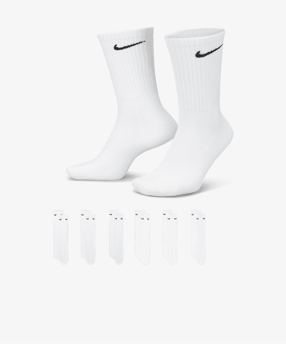 Nike Everyday Cushioned Training Crew Socks 6'lı Paket