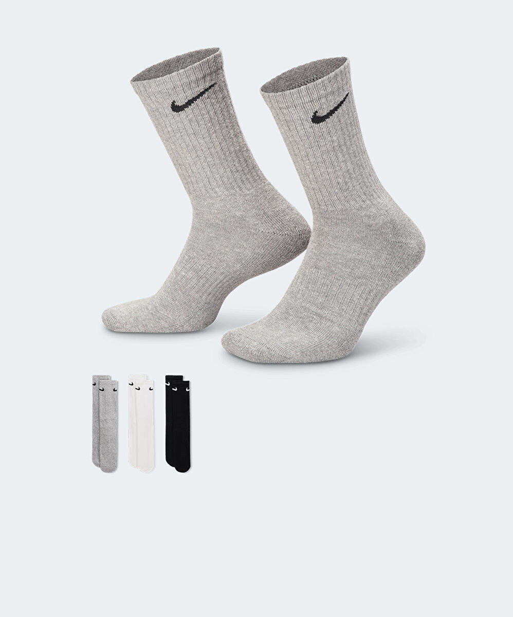 Nike Everyday Cushioned Training Crew Socks 6'lı Paket