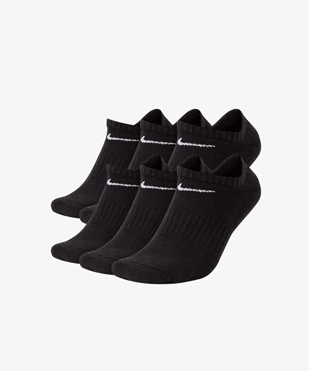 Nike Everyday Cushioned Training No-Show Socks 6'lı Paket